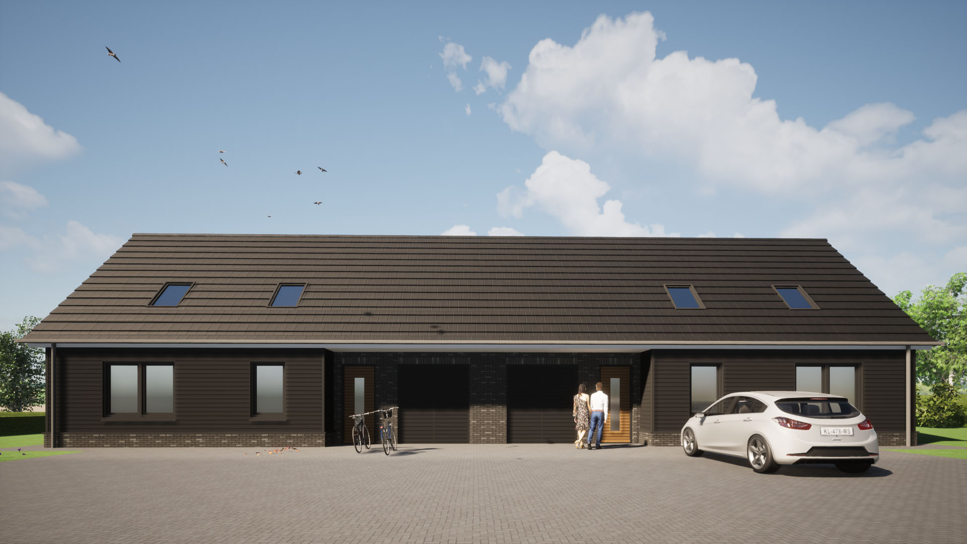 nieuwbouw schuurwoning