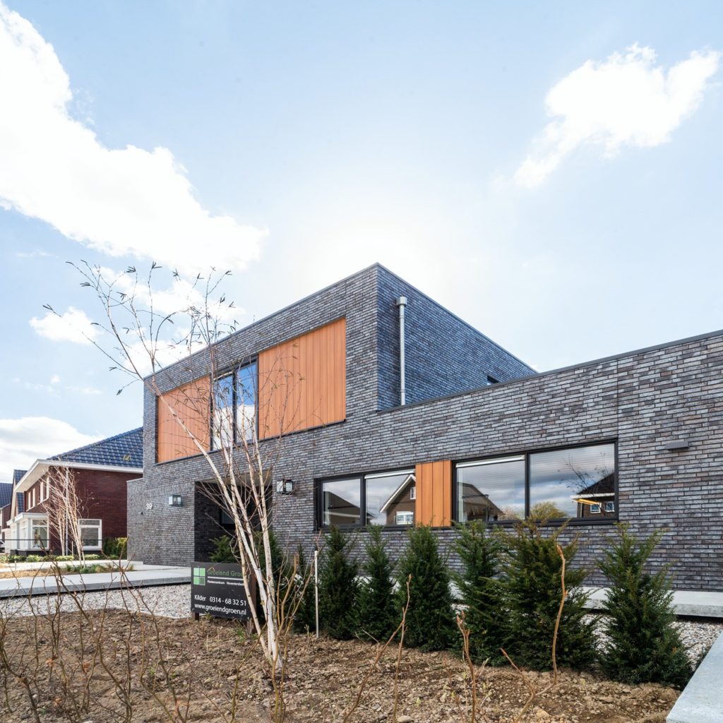 nieuwbouw villa kubistisch modern
