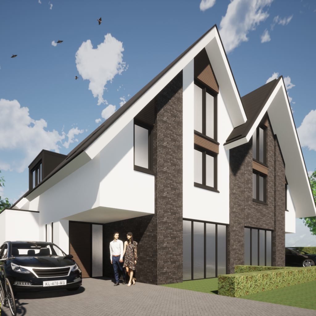 2-onder-1-kap tweekapper modern