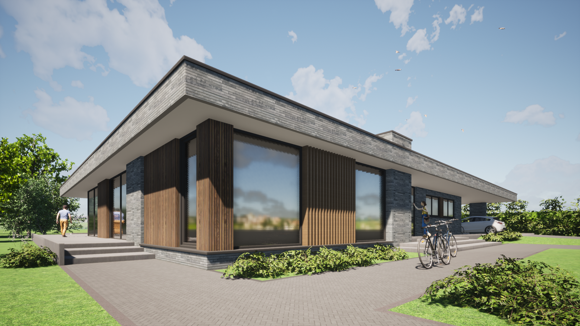 kubistisch villa modern verbouw nieuwbouw