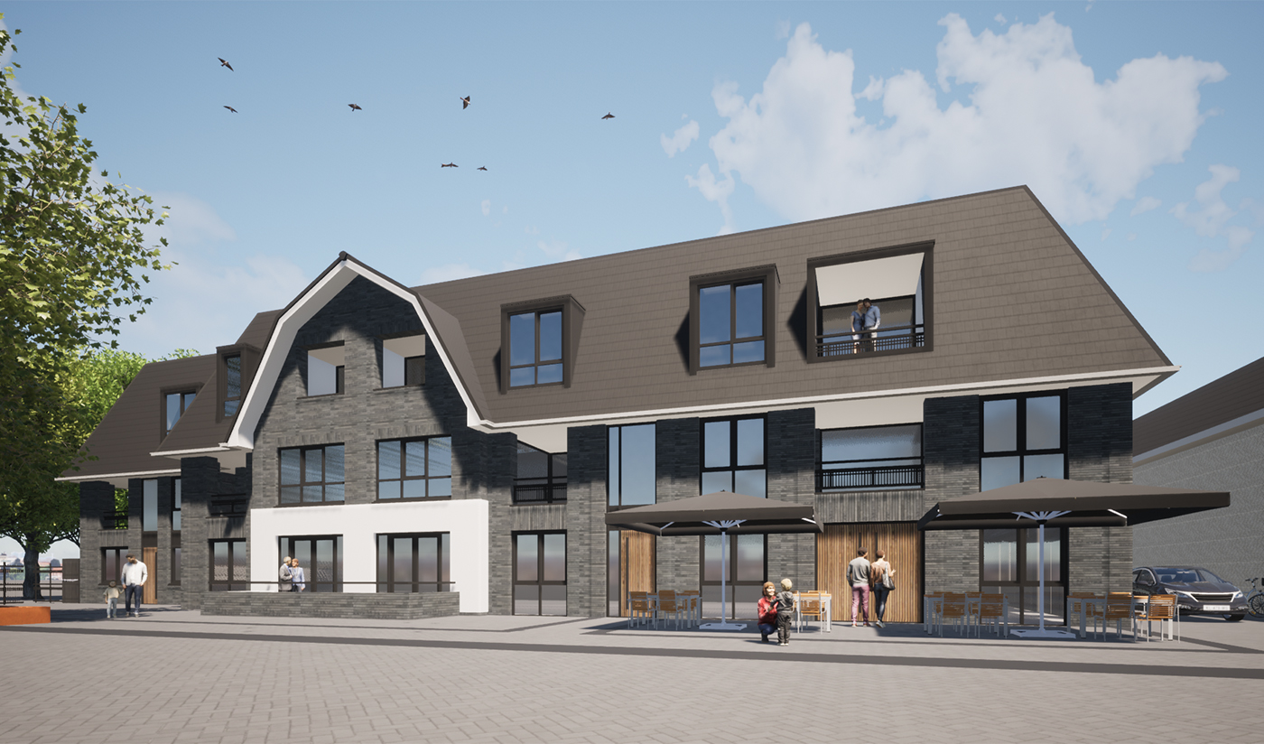 appartementen nieuwbouw horeca